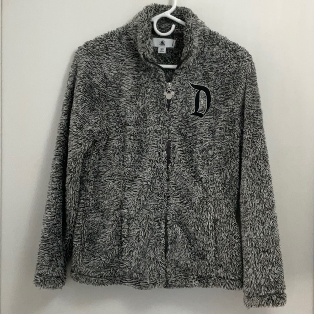 Disney Grey Fluffy Jacket, XS